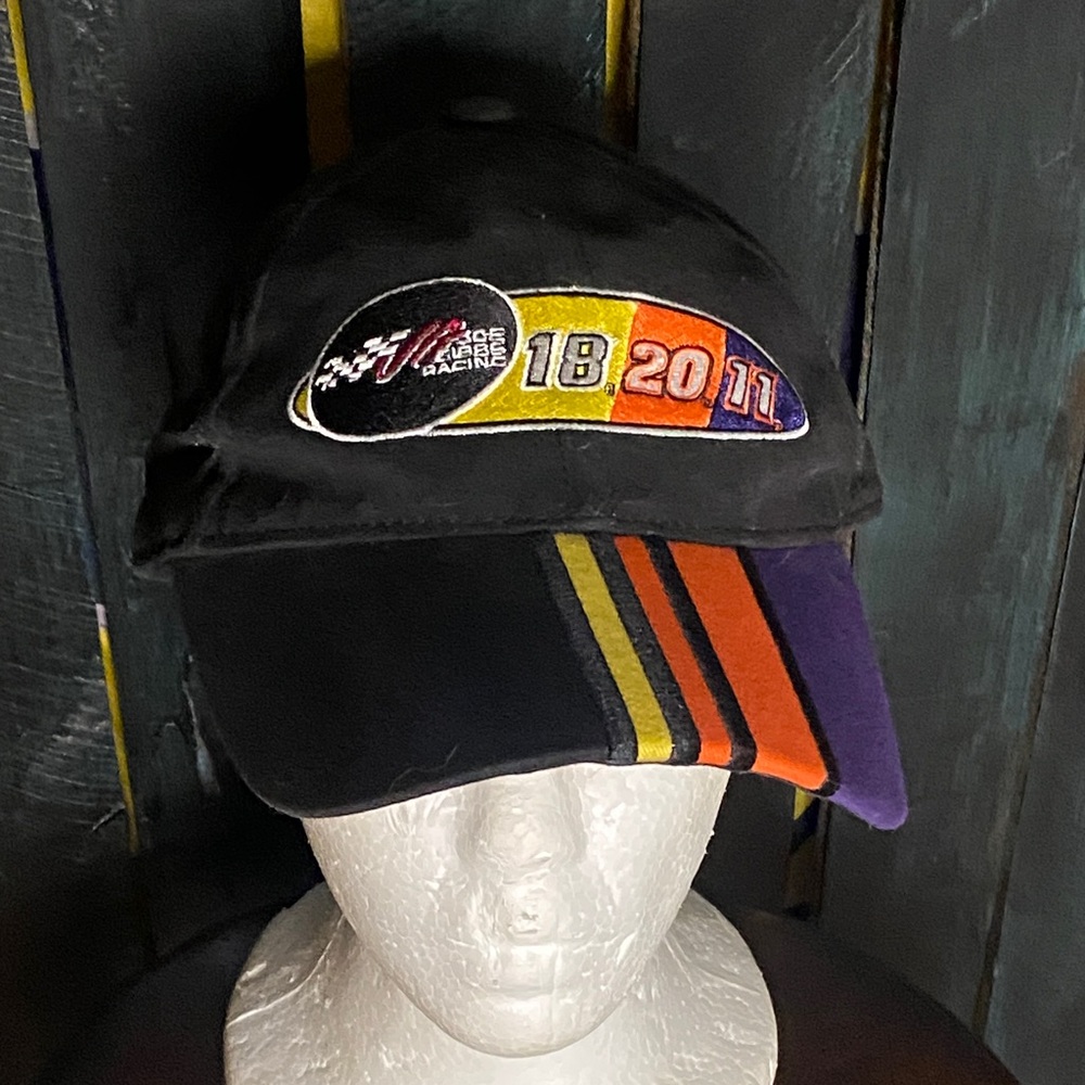 Chase Authentics Joe Gibbs NASCAR adjustable Racing Cap black
